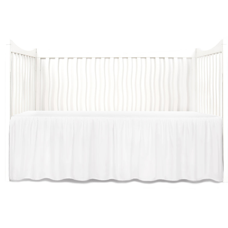 Harriet Bee Gonvick Crib Dust Ruffle/Skirt & Reviews Wayfair